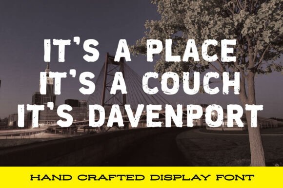 Davenport Font - Preview 2
