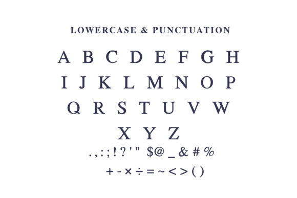 Luxury Monogram Font PNG with transparent background - Preview 6
