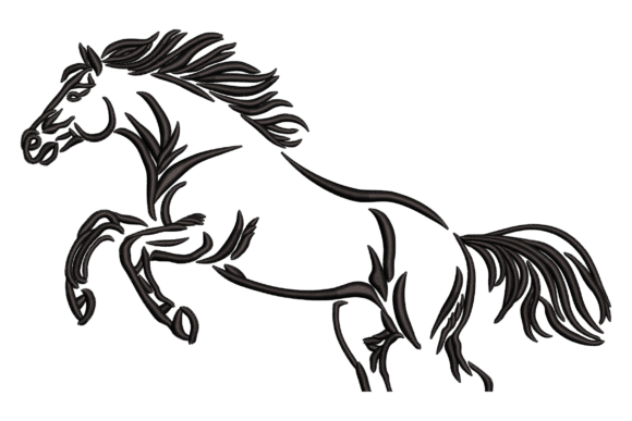 Majestic Wild Horse