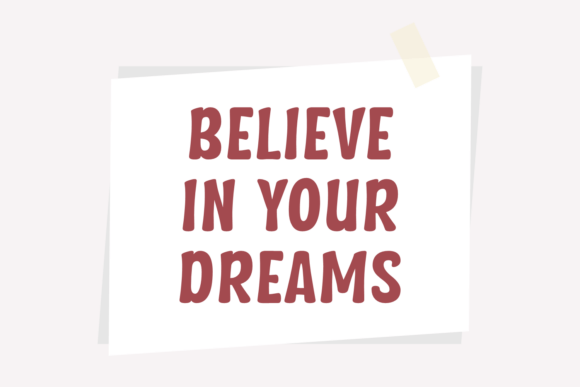Pink Mirror Font PNG with transparent background - Preview 1
