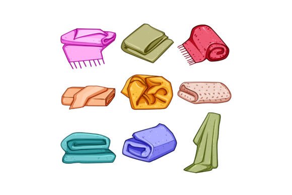 Throw Blanket Set Cartoon