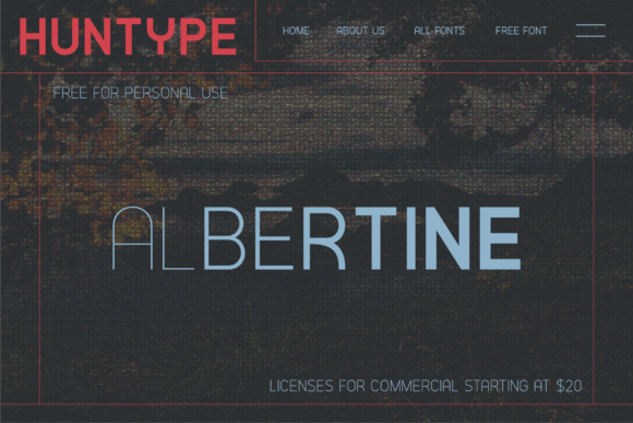 Albertine Font - Preview 1