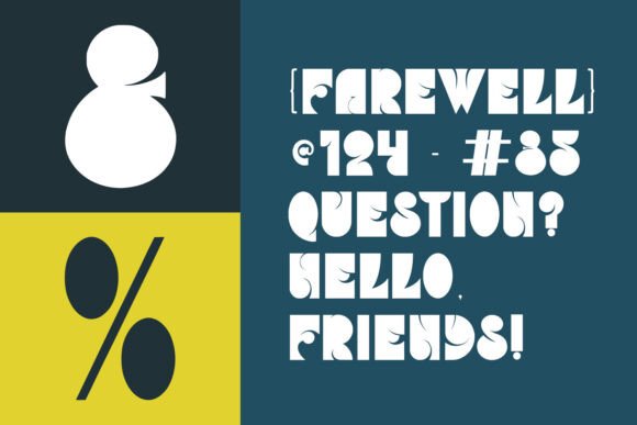 Apocent Font - Preview 4
