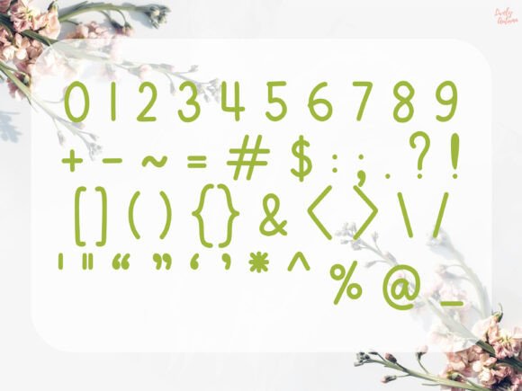 Botany Font - Preview 2