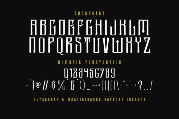 Brigizh Font - Preview 6