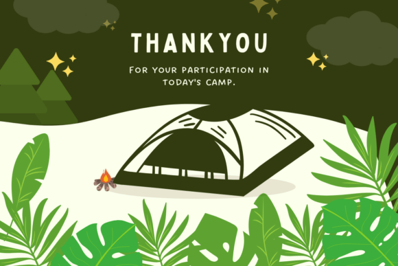 Camping Tent Font - Preview 5