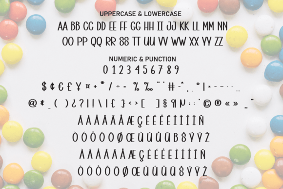 Candy Rainbow Font - Preview 6