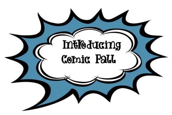 Comic Fall Font - Preview 1