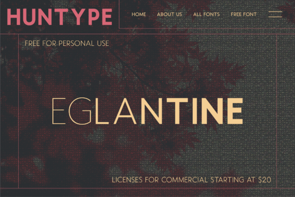 Eglantine Font - Preview 1