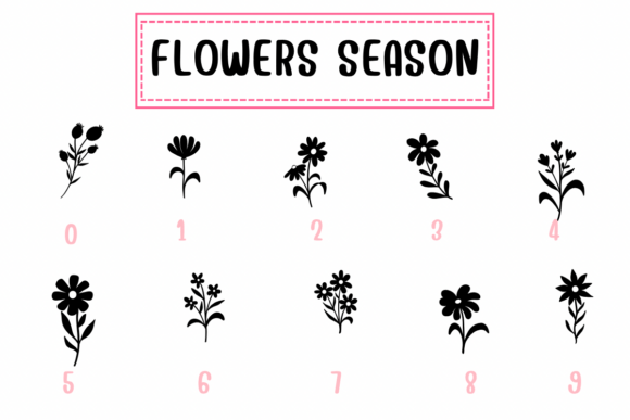 Flowers Season Font - Preview 3