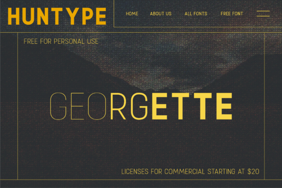 Georgette Font - Preview 1