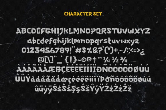 Gozaru Font - Preview 1