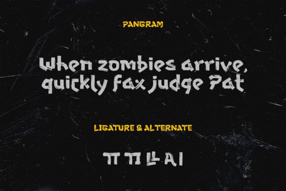 Gozaru Font - Preview 3