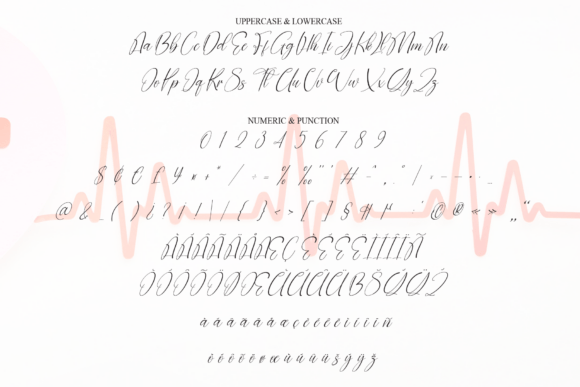 Heartbeat Font - Preview 6