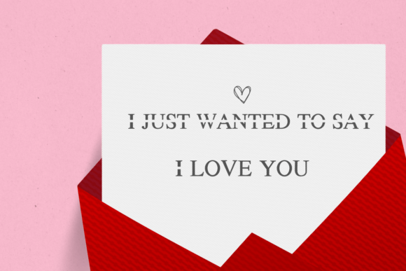I Love You Mom Font PNG with transparent background - Preview 4