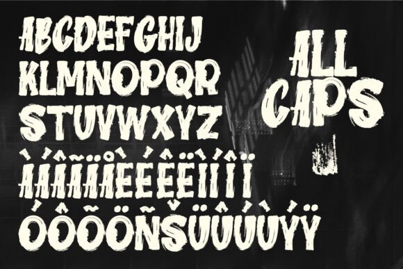 Lostin Grifes Font PNG with transparent background - Preview 5