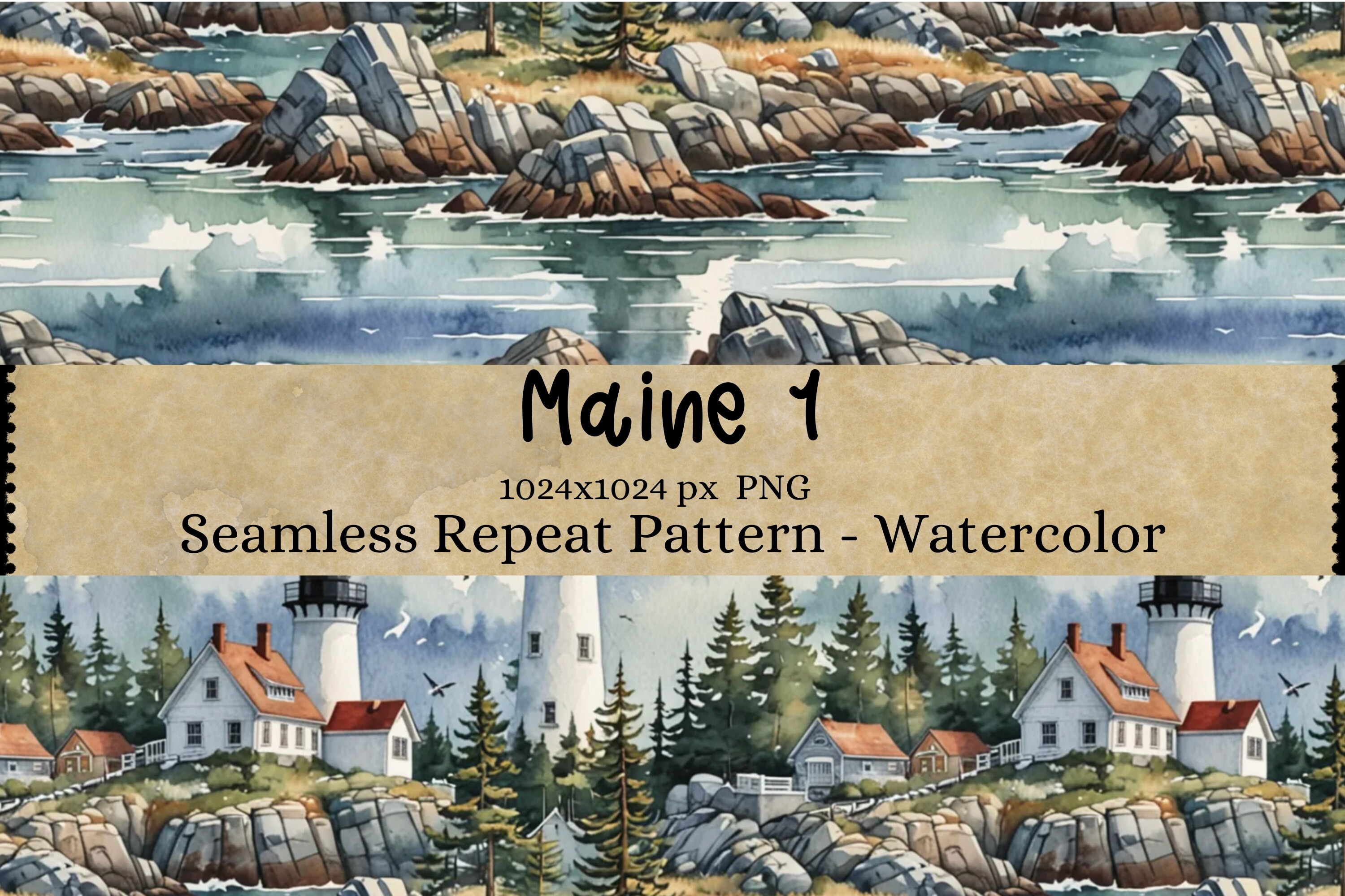 Maine Graphic by Millie Her Majesty · Creative Fabrica