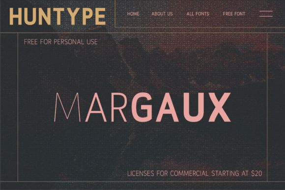 Margaux Font PNG with transparent background - Preview 1