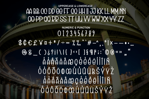 Midnight Delihtful Font font preview - 6