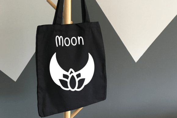 Moon Bundle Font PNG with transparent background - Preview 5