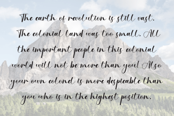 Paperline Font PNG with transparent background - Preview 5