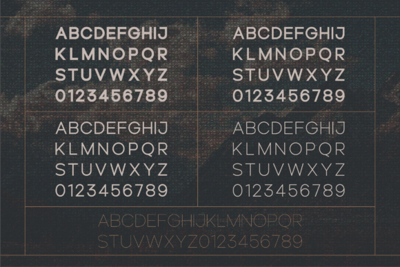 Severine Font PNG with transparent background - Preview 4
