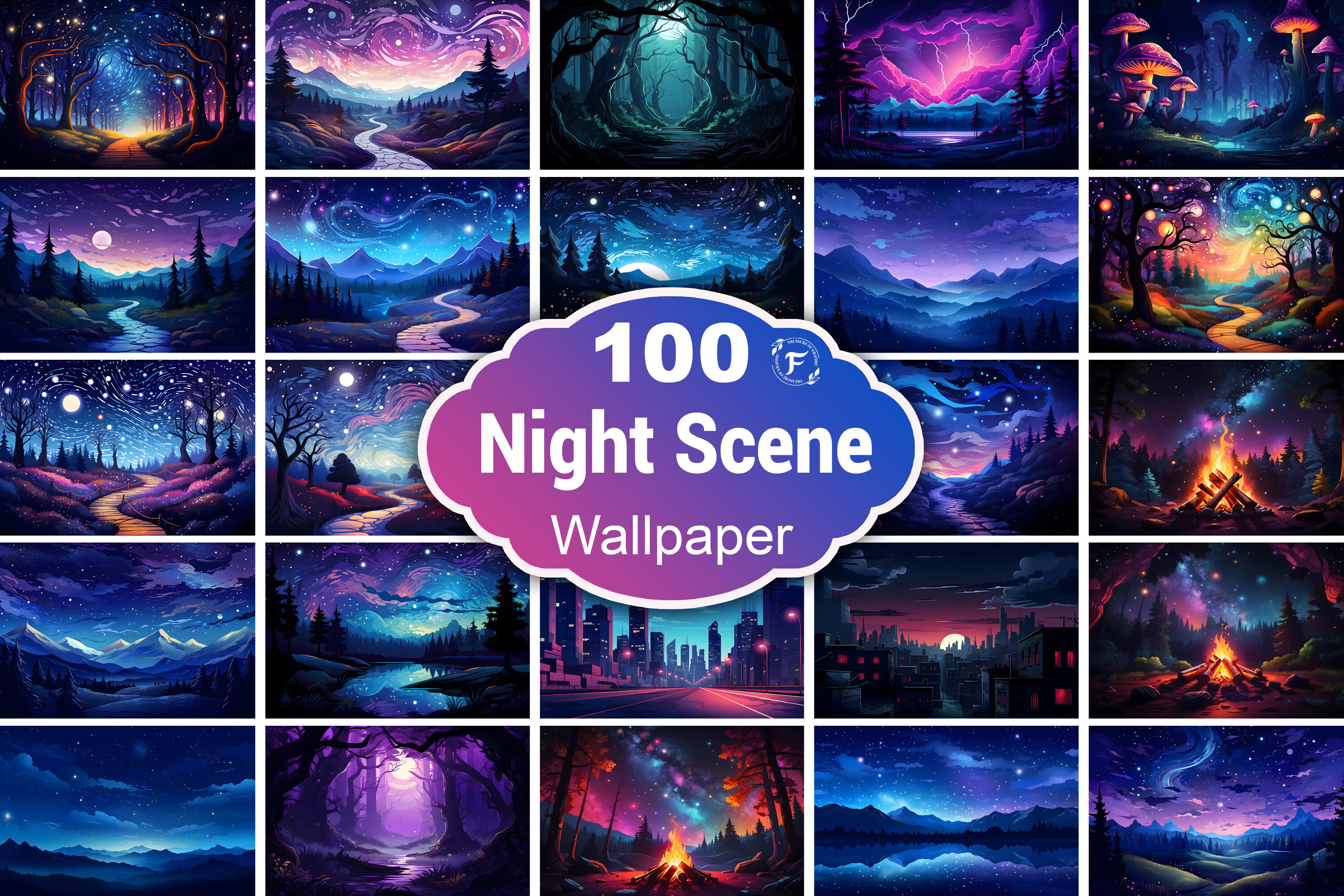 Starry Night Wallpaper