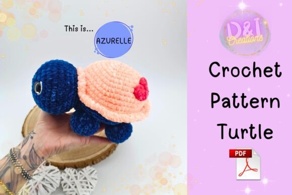 Turtle Crochet Pattern Amigurumi Pdf