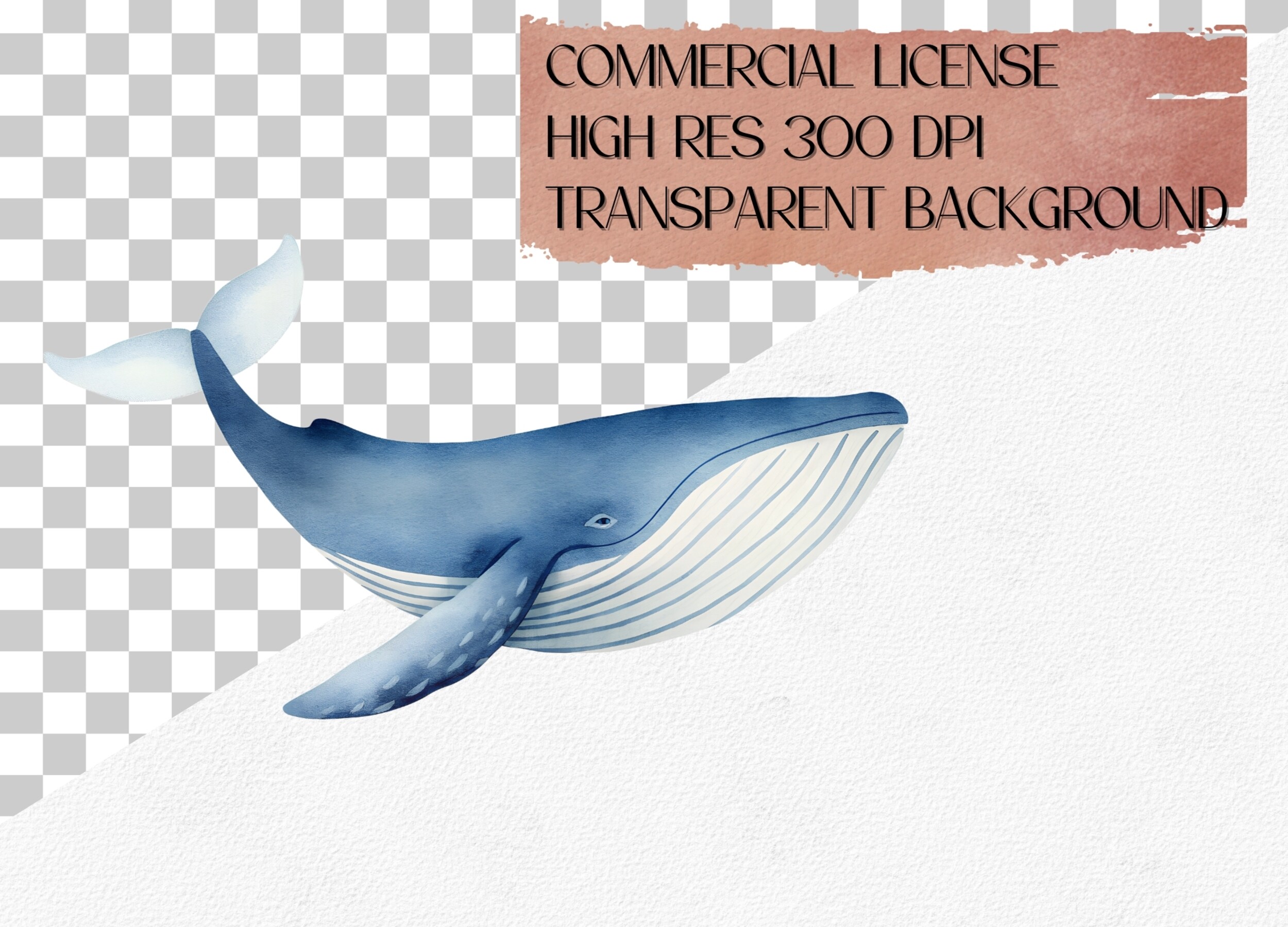 Watercolor Under the Sea Clipart - photo 5