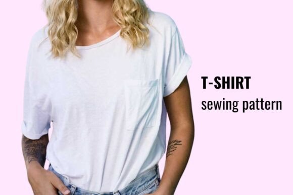 Woman T-Shirt Sewing Pattern PDF