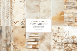 Cozy Autumn Collection Graphic by Cecily Arts · Creative Fabrica