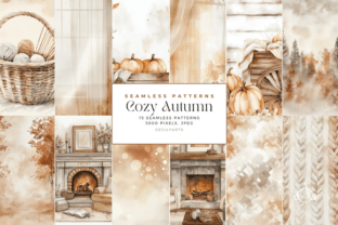 Cozy Autumn Collection Graphic by Cecily Arts · Creative Fabrica