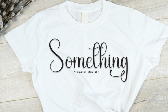 Embroidery Font - Preview 1