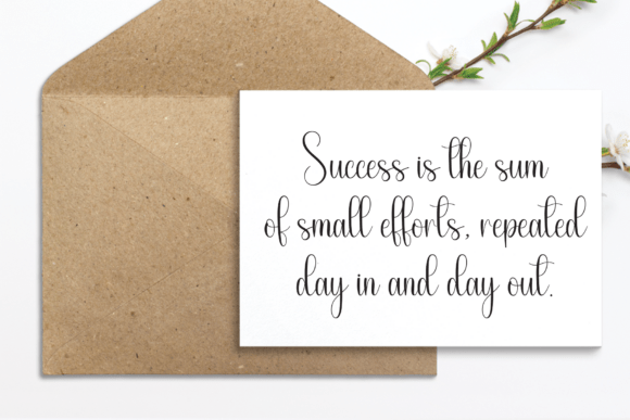 Embroidery Font - Preview 2