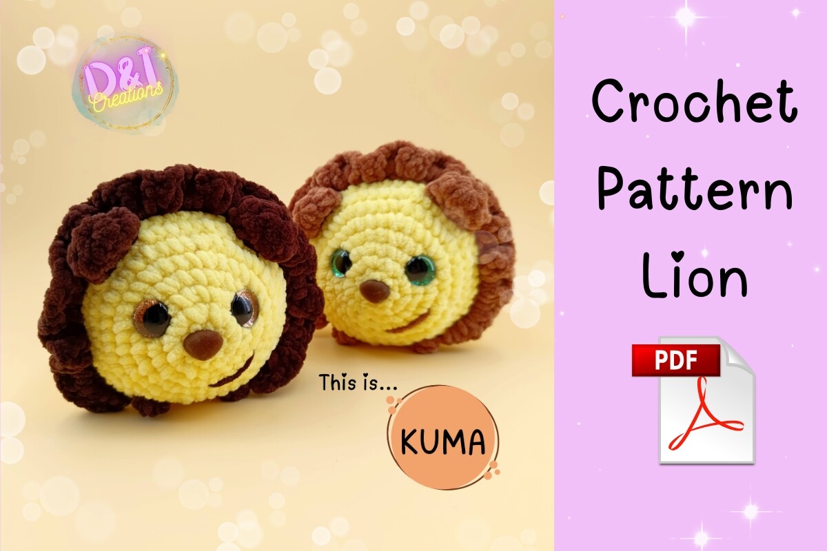 Lion Crochet Pattern Amigurumi Pdf