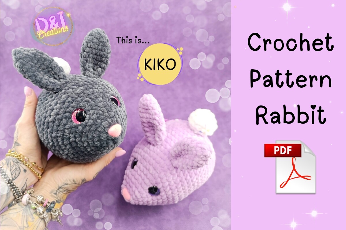 Rabbit Crochet Pattern Amigurumi Pdf