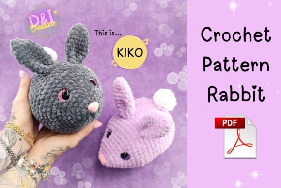 Rabbit Crochet Pattern Amigurumi Pdf