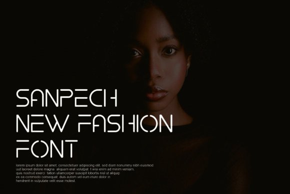 Sanpech Font PNG with transparent background - Preview 3