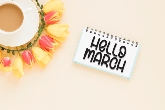 Shiny Saturday Font PNG with transparent background - Preview 3