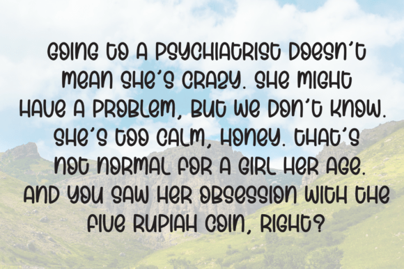 Shiny Saturday Font PNG with transparent background - Preview 5