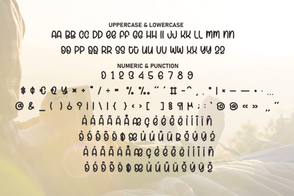 Shiny Saturday Font PNG with transparent background - Preview 6