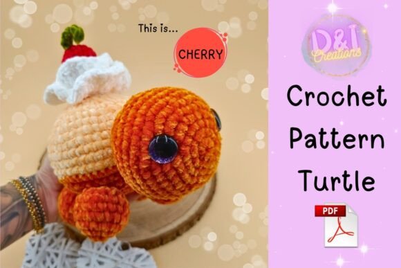 Turtle Crochet Pattern Amigurumi Pdf