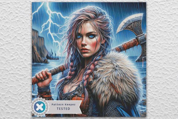 Viking Cross Stitch Pattern Digital PDF