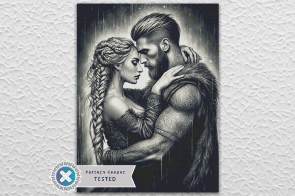 Viking Love Cross Stitch Pattern PDF