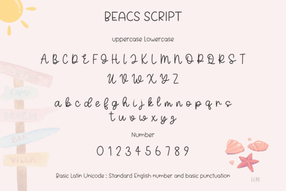 Beach Summer Font - Preview 6