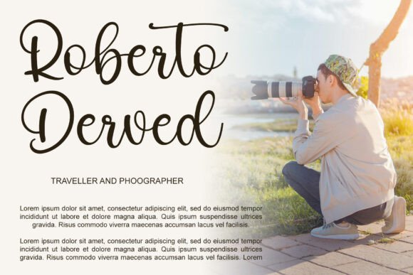 Black Rustic Font - Preview 1