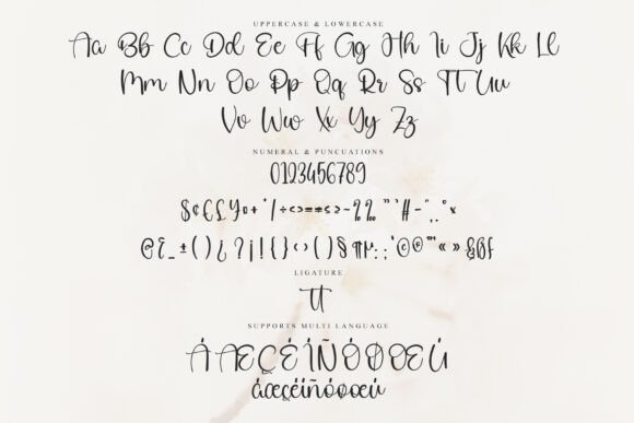 Black Rustic Font - Preview 5