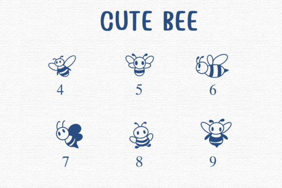 Cute Bee Font - Preview 3