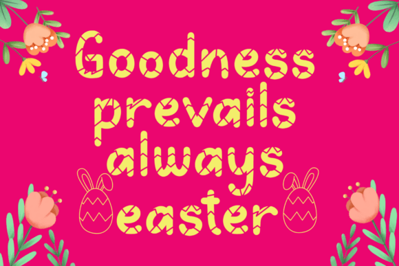 Eggstra Fun Font - Preview 3