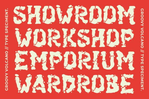 Groovy Volcano Font - Preview 3